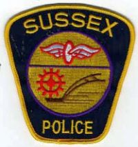 CANADA,NEW BRUNSWICK,SUSSEX POLICE 1
